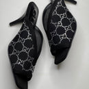 Gucci Crystal Monogram Shoes