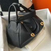 Hermes Lindy Ostrich Bag