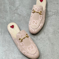 Gucci Princetown GG Canvas Shoes