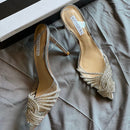 Aquazzura So Nude Plexi Shoes
