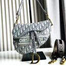 Dior Saddle Hand stitching Bag