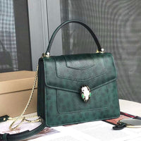 Bvlgari Serpenti Forever Snake Leather Bag