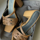 Gina London block heel shoes