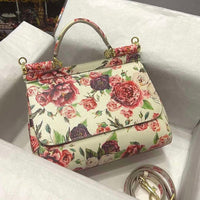 Dolce & Gabbana Sicily Floral-printed Shoulder Bag