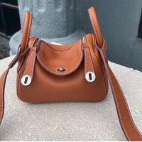 Hermes Lindy Ostrich Mini Bag
