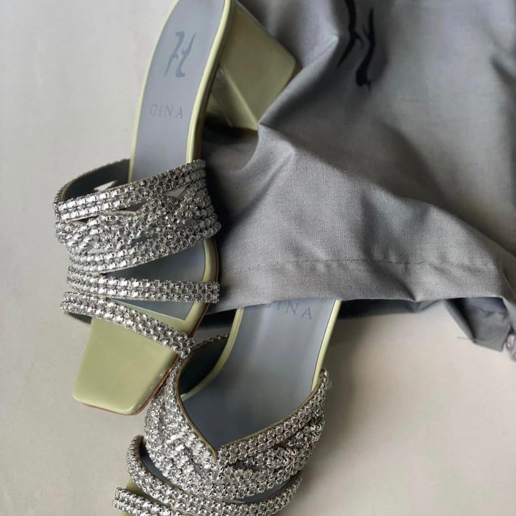 Gina London block heel shoes