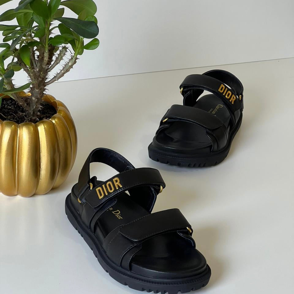 Dior Dway Rubber-Soled Slingback Shoes