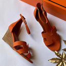 Hermès Oran Wedge Shoes
