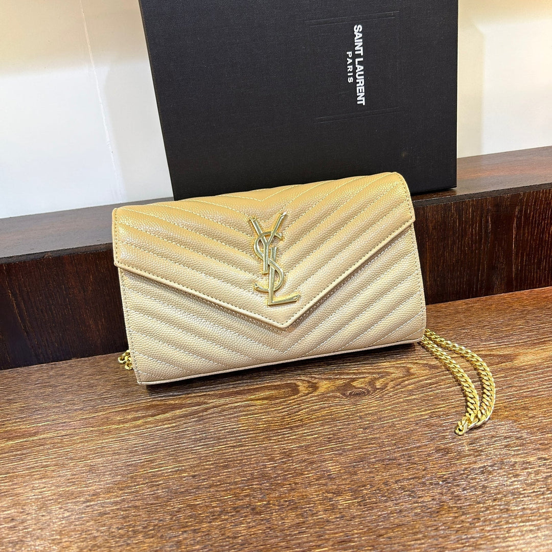 Saint Laurent Envelope Chain Crossbody Bag