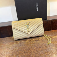 Saint Laurent Envelope Chain Crossbody Bag