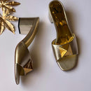 Valentino Garavani Roman Stud Leather Shoes