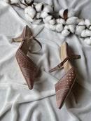 Dior D-Joy Slingback Kitten Shoes