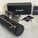Chrome Hearts Silver Dagger Shield Sunglasses