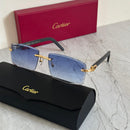Cartier CT0046S Rimless Gradient Sunglasses
