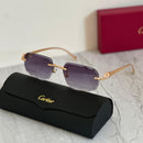 Cartier CT0432S Rimless Sunglasses
