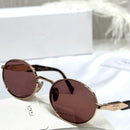 Prada Oval Metal Sunglasses – PR 64XS Style