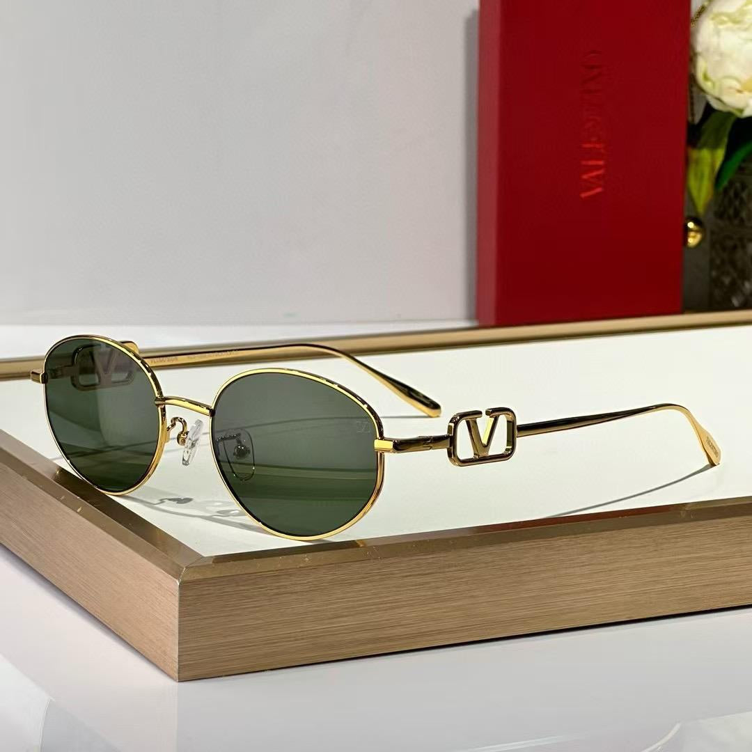 Valentino Oval Frame Sunglasses – VA2034 Style