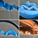 Moving Sand Art Glass