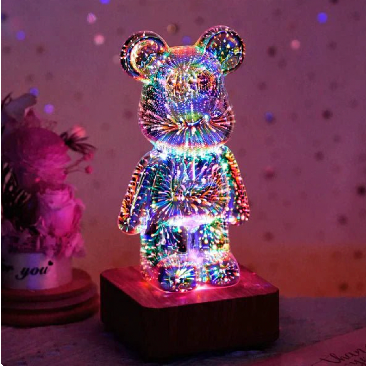 Galaxy Bear Lamp