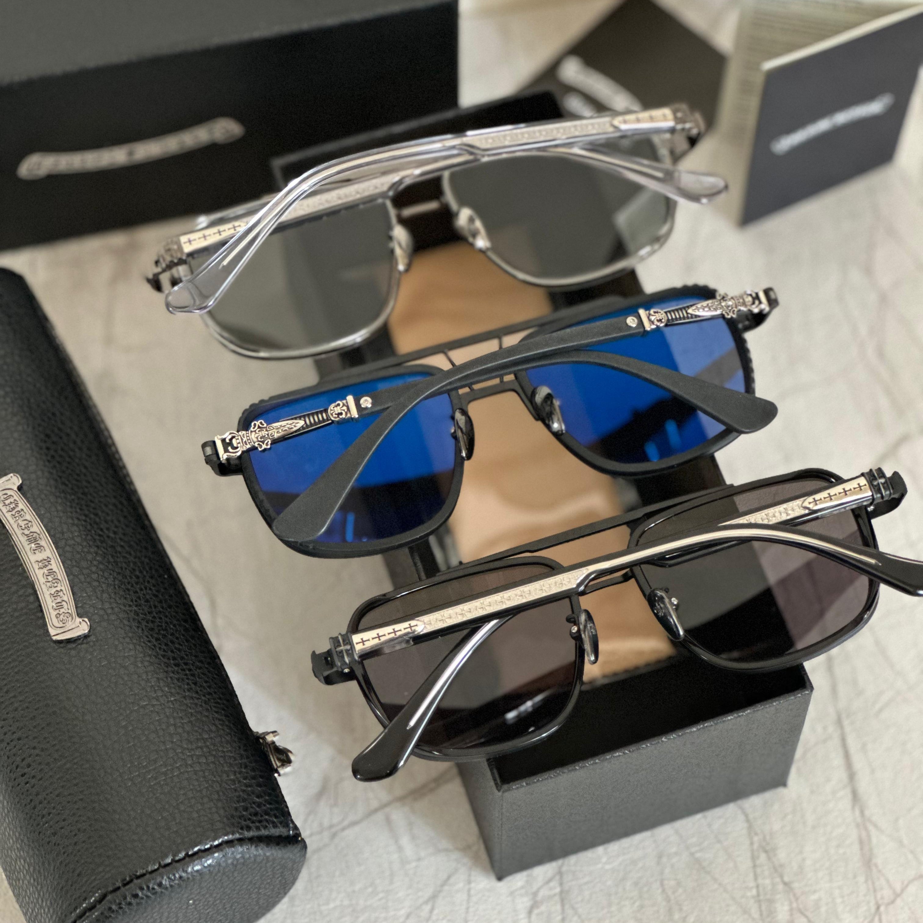 Chrome Hearts Dagger Bar Temple Sunglasses