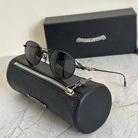 Chrome Hearts Braided Plus Oval Sunglasses