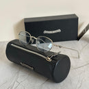 Chrome Hearts Braided Plus Oval Sunglasses