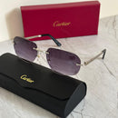 Cartier CT0046S Rimless Sunglasses