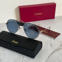 Cartier CT0046S Santos de Cartier Pilot Sunglasses