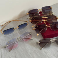 Cartier CT0432S Rimless Sunglasses