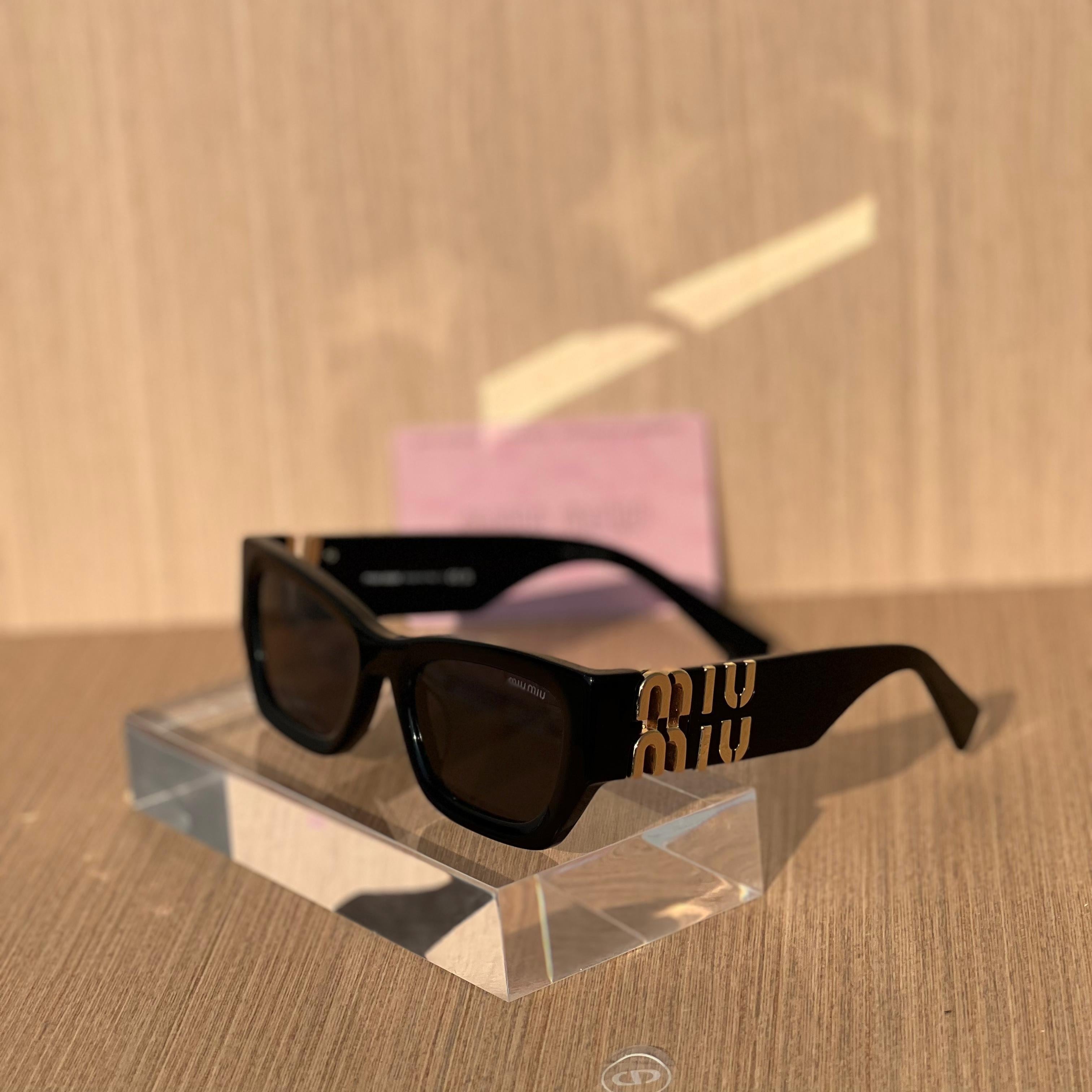 Miu Miu MU 01ZS Rectangular Sunglasses