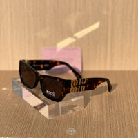 Miu Miu MU 01ZS Rectangular Sunglasses