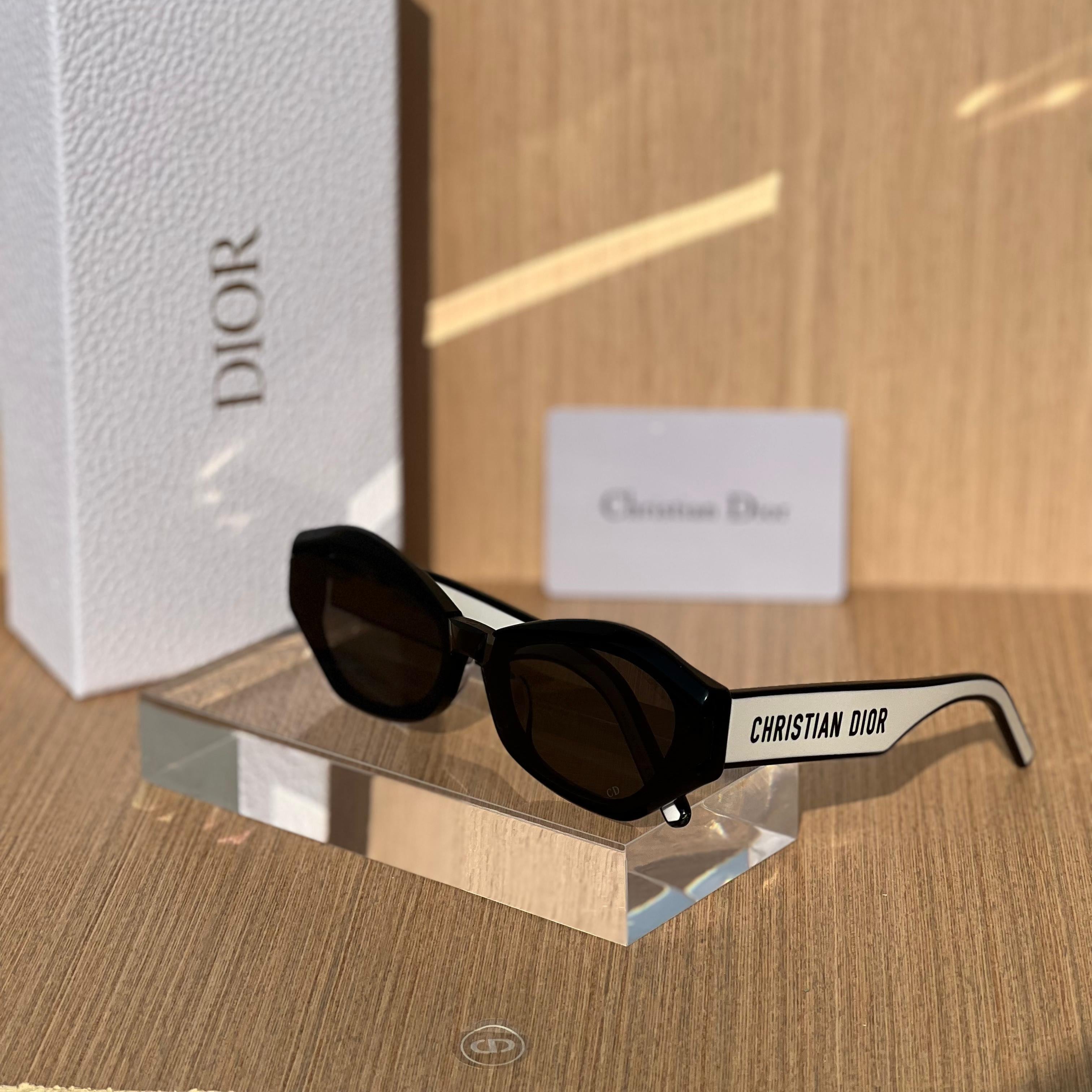 Dior BlackSuit R1U Oval Sunglasses