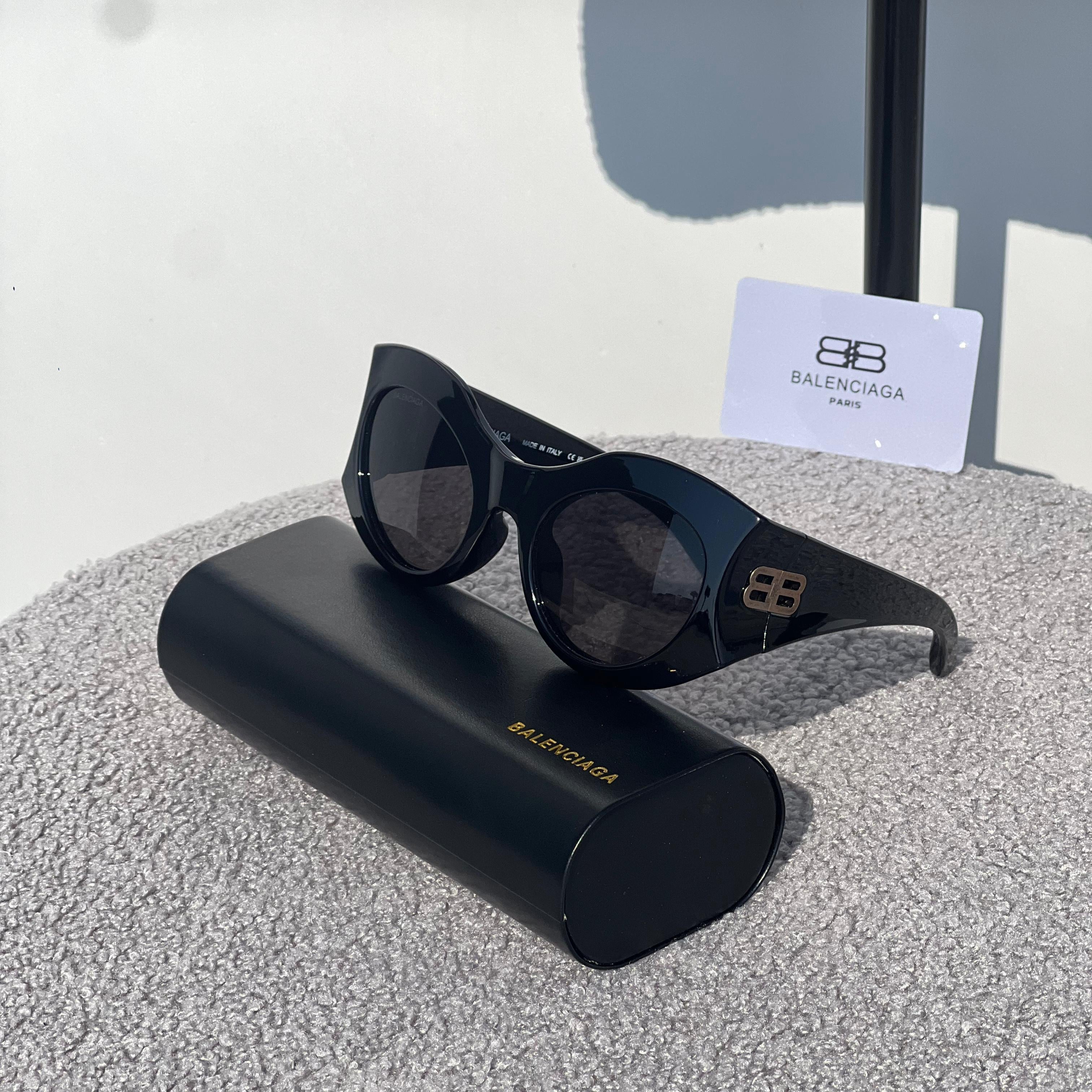Balenciaga BB Cat-Eye Sunglasses