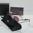 Prada Round Metal Sunglasses – PR 59XS Style
