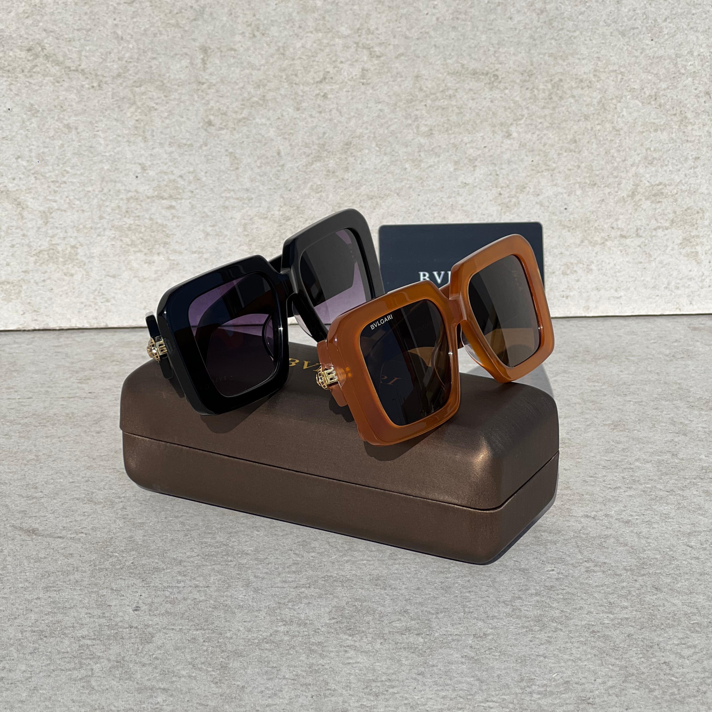 Bvlgari BV8255B Serpenti Square Sunglasses
