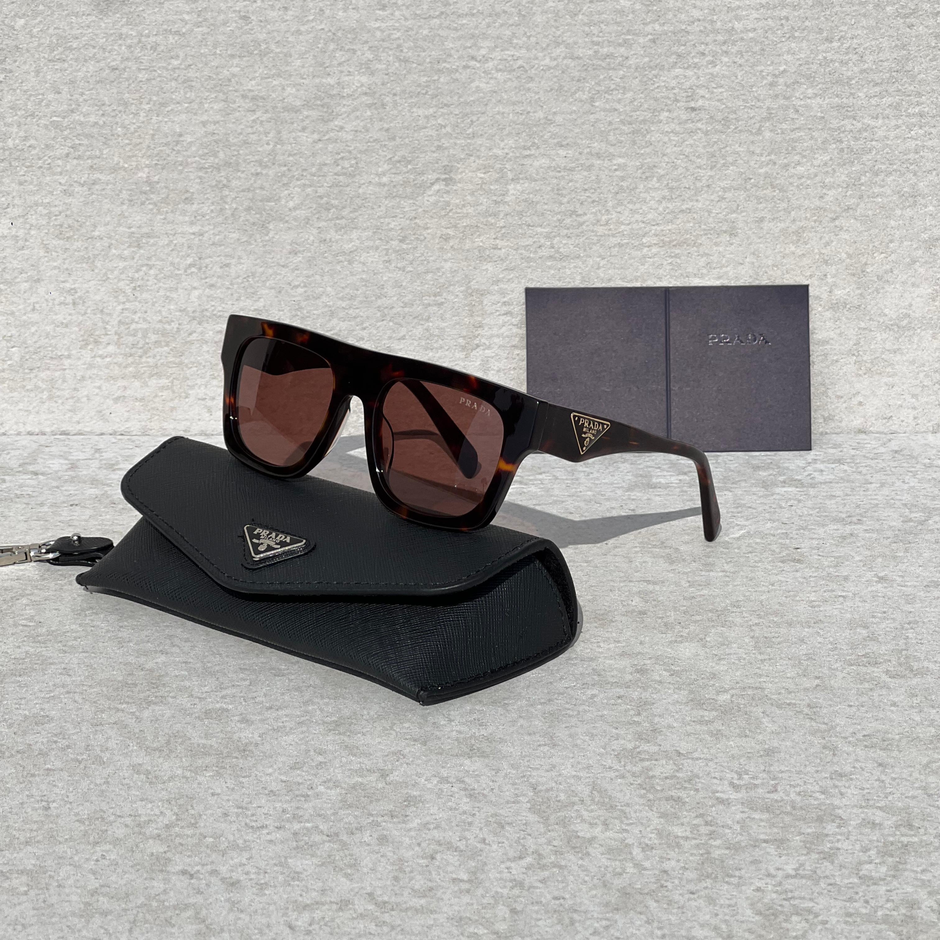 Prada Bold Square Sunglasses – PR 17WS Style