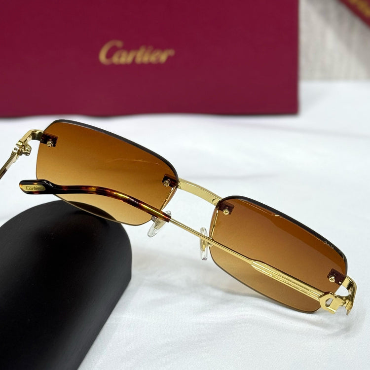 Cartier Giverny Rimless Sunglasses