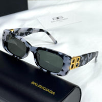 Balenciaga Dynasty BB Rectangle Sunglasses #2