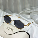 Valentino Geometric Cut-Out Sunglasses – VA2032 Style