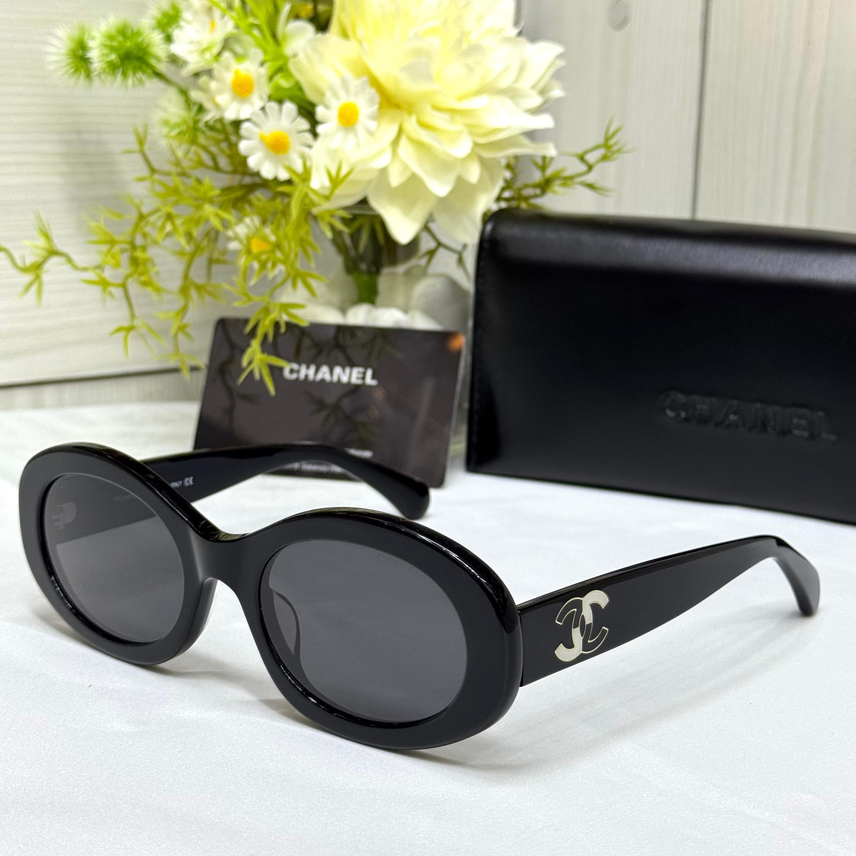 Chanel Oval Classic Sunglasses