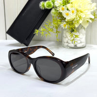 YSL Oval Frame Sunglasses – SL 557 Shade Style