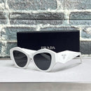 Prada Oversized Curved Cat-Eye Sunglasses – PR 08YS Style