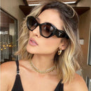 Prada Oversized Curved Cat-Eye Sunglasses – PR 08YS Style
