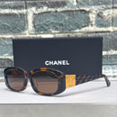 Chanel Quilted Tortoiseshell Sunglasses