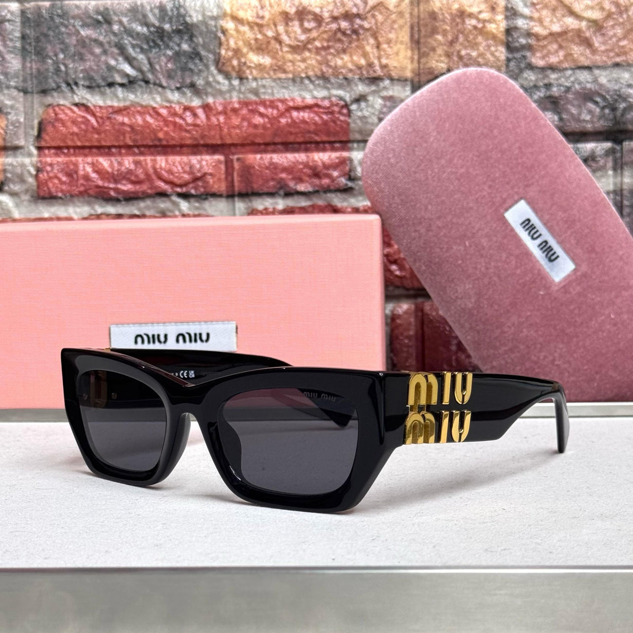 Miu Miu Rectangle Sunglasses