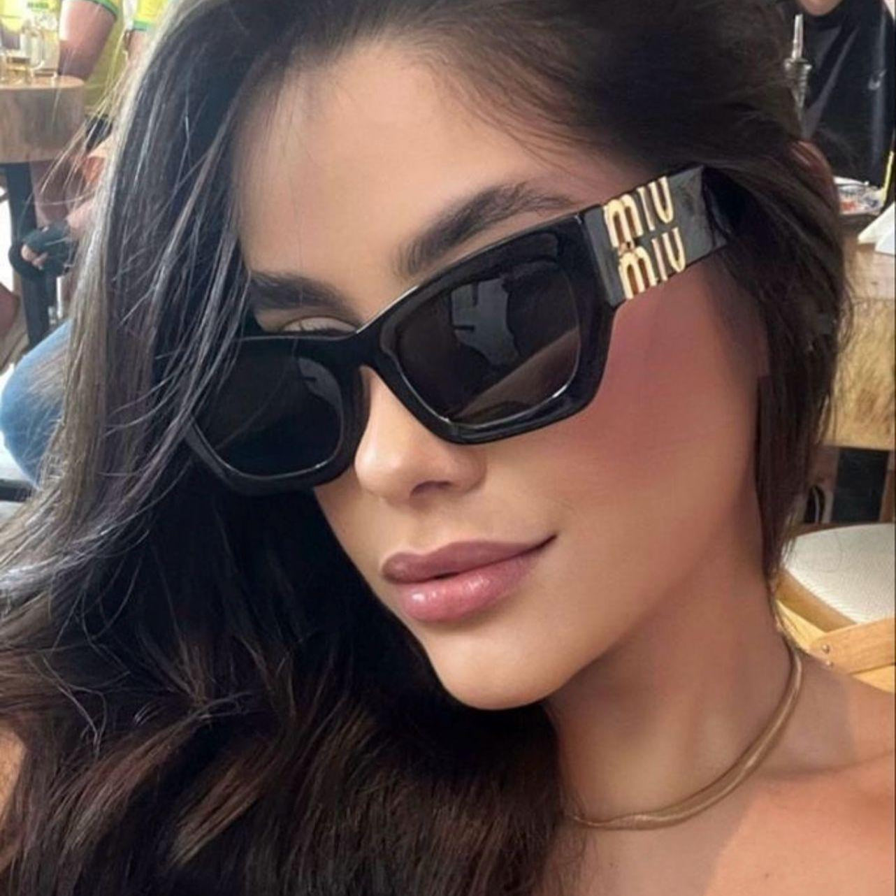 Miu Miu Rectangle Sunglasses