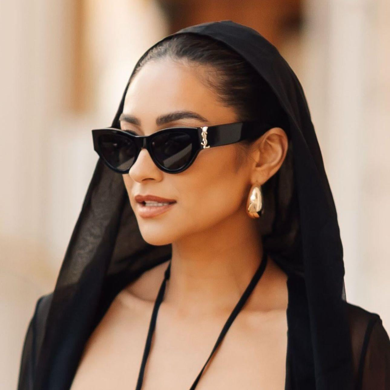YSL Bold Cat-Eye Sunglasses – SL 534 Style