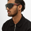 Prada Linea Rossa Shield Sunglasses – PS 01XS Style