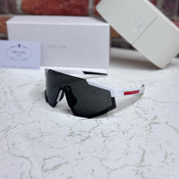 Prada Linea Rossa Shield Sunglasses – PS 01XS Style