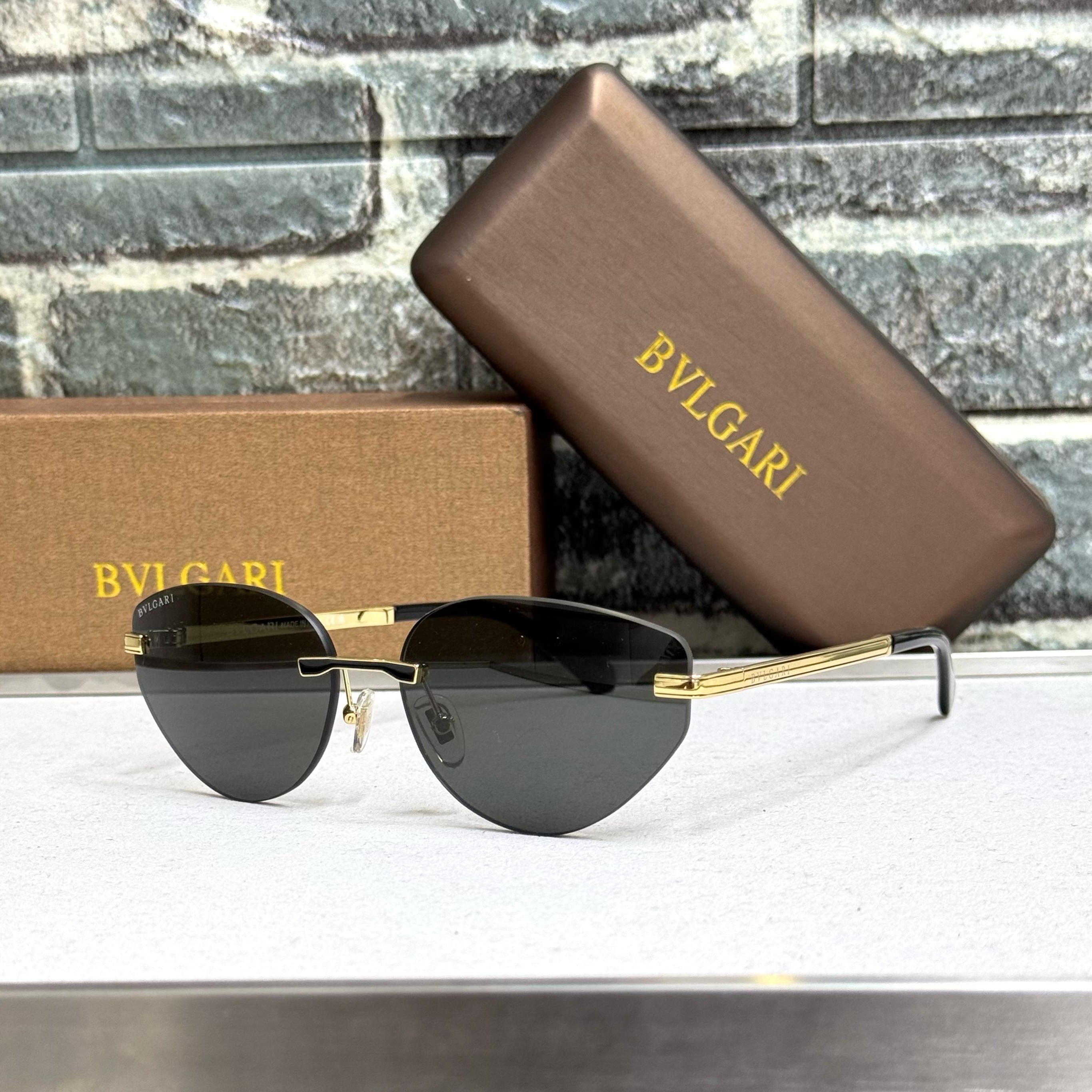 Bvlgari BV5045K Rimless Sunglasses